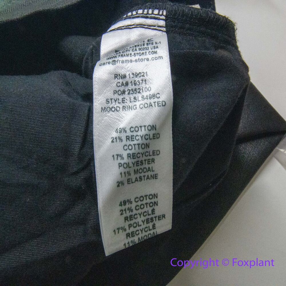 New! Anthropologie frame Le Sleek High-Rise Straight-Leg Jeans, 26 - Picture 13 of 15